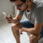 El uso del teléfono en el inodoro podría aumentar el riesgo de hemorroides, sugiere un estudio
