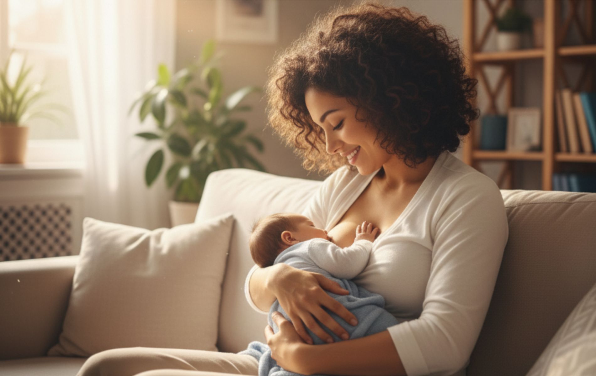 Beneficios de la lactancia materna para salud de madres y bebés