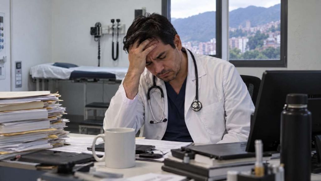 Médicos en Colombia superan 270.000 horas de trabajo al mes / Generada por IA